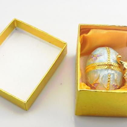 Amazon Diamond Painted Egg Jewelry Box Ring..