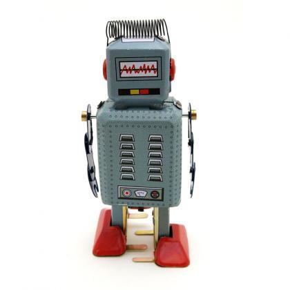 Ms294 Worker Robot Retro Toys Personalized..