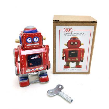 Ms524 Mini Tin Robot Robot Crafts Decoration..