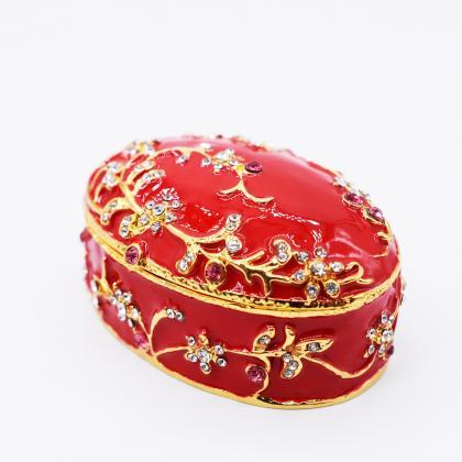 Factory Direct China Red Painted Diamond Metal..