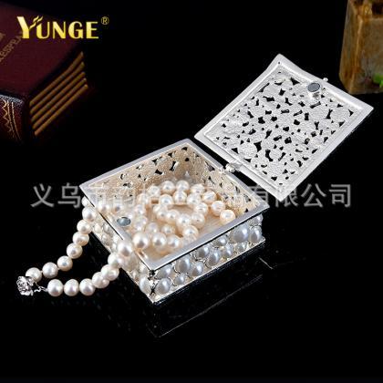 Factory Direct Pearl-encrusted Jewelry Box Ring..