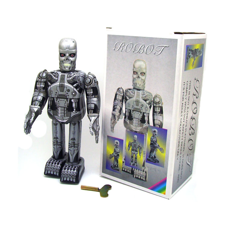 Ms288 Terminator Robot Adult Collectible Toy Creative Gift Tintoy Tin Toy Wholesale