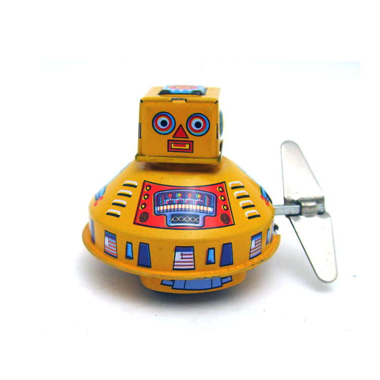 Ms647 Space Robot Tintoy Adult Collectible Toys Creative Gifts Tin Toys Wholesale