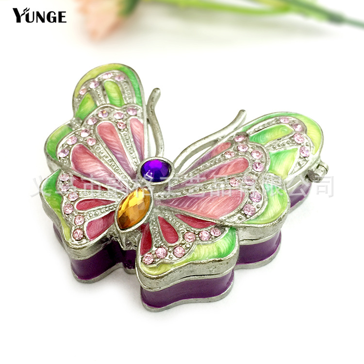 Southeast Asian Style Creative Crafts Home Jewelry Box Decoration Butterfly Jewelry Box To Send Girlfriend A Gift